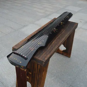 123cm Kinijos 7 Stygos Guqin Sycamore Mediniai Rankų darbo Guzheng Tradicinių Kinijos Muzikos Instrumentus Pradedantiesiems Zither