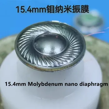 15.4 mm garsiakalbio mx500 Molibdeno nano diafragma 32ohms 2vnt