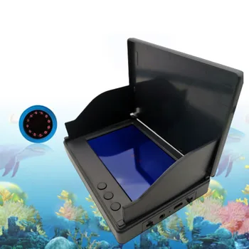 1Set Žvejybos Finder Povandeninės Žūklės Kameros Ekranas Vandeniui atsparus LCD ekranas 4.3 Colių Ekranas Aukštos Kokybės Ištvermės 10Hours Žvejybos Dalis