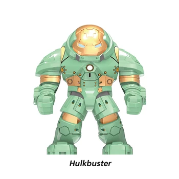 1pcs Didelis Dydis MK37 Herojai, Filmo Kūrimo Blokai Hulkbuster Veiksmų Skaičiai Priedai SS 