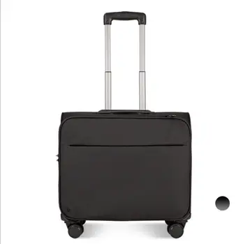 20 Colių Oksfordo Geležinkelių SuitcaseSpinner lagaminą rankiniam bagažui Vyrai, bagažo, kelionės, transportavimo krepšiai Vyrai, Verslo Kelionės krepšiai Ant Ratų