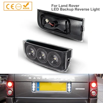 2vnt Canbus Galiniai LED Atsarginės Atvirkštinio Žibintai Atbulinės eigos Licencijos numerio ženklo Žibintus, Land Rover Range Rover L322 2003-2012 Automobilio Stiliaus
