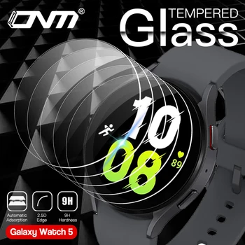 9H Premium Grūdintas Stiklas Samsung Galaxy Žiūrėti 5 4 Pro 40MM 44MM 45MM Smartwatch Aišku, HD Screen Protector, Plėvelė, Priedai