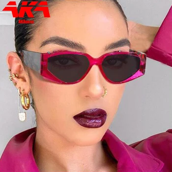 AKAgafas Cat Eye Negabaritinių Akiniai nuo saulės Moterims, 2021 Prabanga Moterų Akiniai Markės Dizaineris Akiniai Moterims, Klasikinis Gafas De Sol