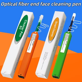 AUA-S250/L125 Optinio Pluošto Pabaigos Veido Valymas Pen 2,5 mm SC/FC/ST/E2000 Ir 1,25 mm(LC/MU) (Neprivaloma) Optinio Pluošto Pen Cleaner