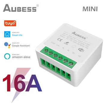 AUBESS Tuya 16A Mini Smart Wifi 