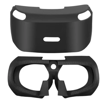 Anti-slydimo Silikono Odos Sony PS VR1 3D Žiūrėjimo Stiklo Apsaugos Atveju PS4 VR PSVR Rankų įrangą Padengti PlayStation VR1
