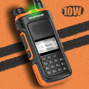 Bao feng UV-10R USB KUMPIS walkie talkie ilgo nuotolio aukštos kokybės mėgėjų du būdu radijo galingas Bevielio tinklo medžioklės