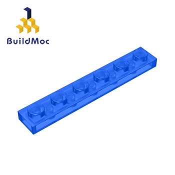 BuildMOC Suderinama Surenka Dalelių Plokštė 3666 1x6 Statybinių Blokų Dalys 
