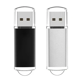 Cinko Lydinio Metalo USB Flash Drive, Didelės Spartos USB 2.0 Pendrive 2GB, 4GB 8GB 128M 512M Super Maža Pen Drive, Memory Stick