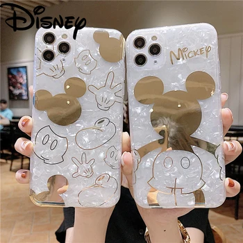 Disney Mickey Minnie DTD Shell Modelio Atveju iPhone 11 12 Pro Max 12 Mini X Xr Xs Max 7 8 Plius Telefono Dangtelį viso Kūno Krepšys