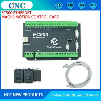 EC500 Mach3 Ethernet 3/4/5/6 ašies judesio valdytojas NVEM versijos Graviravimas mašina motorinių judesių kontrolės sistema