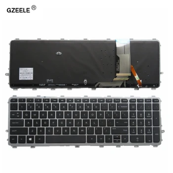 GZEELE MUMS/RU Naujas HP ENVY 15-17 J-J 720244-001 711505-001 736685-001 6037B0093301 V140626AS2 nešiojamojo kompiuterio klaviatūra su apšvietimu