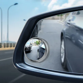 Galinio vaizdo Veidrodis Mažas Apvalus Veidrodis Automobilių Aklas Srityje Atbulinės eigos Pagalbinis Veidrodis Multi-funkcija 360 Blind Spot Vandeniui Reflektorius