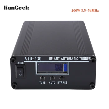 HamGeek ATU-130 200W HF Automatinė Antena, Imtuvas 3.5-54MHz Trumpųjų bangų Antenos Imtuvas Su Juoda Panelė