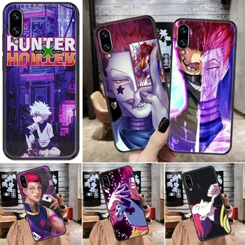 Hisoka Hunter X Hunter Telefoną atveju Huawei Honor 6 7 8 9 10 10i 20 A C X Lite Pro Žaisti black prabanga funda 3D bamperis tendencija