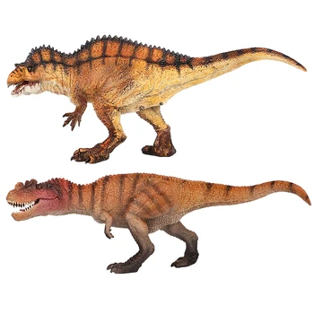Juros Periodo Modeliavimas Dinozaurų Žaislas Kieto Plastiko Acrocanthosaurus Ceratosaurus Gyvūnų Modelio Vaikų Berniukų Dovanos Pav Modelis