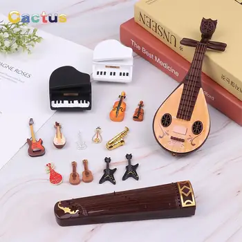 Miniatiūriniai Lėlių Modeliavimas Smuiku, Gitara, Pianinu Priemonė, Modelį, Žaislai, Aksesuarai, Papuošimas