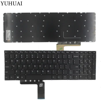 Naujas US Klaviatūra Lenovo Ideapad 310-15ABR 310-15IAP 310-15ISK 310-15IKB Nešiojamojo kompiuterio Klaviatūra US Black Nr. backlight black