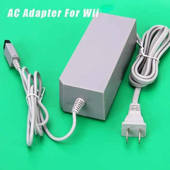 Nintendo Wii Žaidimų Konsolė Priimančiosios 100-240V 15V 5A Namų Sienos Maitinimo šaltinis AC Įkroviklis Adapteris Kabelio MUMS/ES Plug Aukštos Kokybės