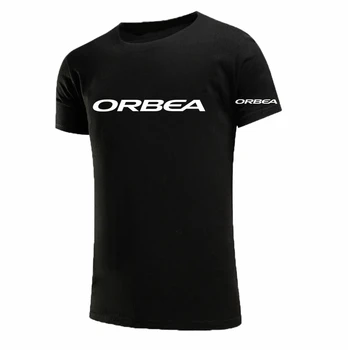 ORBEA 100% Medvilnės JAV DYDIS 24 spalvų Vyrai Trumpas Rankovės Marškinėliai Fitneso T-shirts Mens O kaklo Vyras Viršūnes Vyrų Tshirts XS-XXL