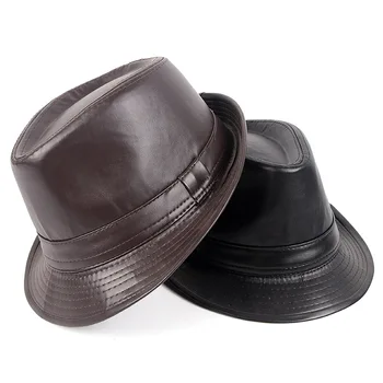 Oda minkšta fetrinė skrybėlė Skrybėlę Vyrų Naujas Rudens 2020 Atsitiktinis Žiemos Trumpas Kraštų Moterų Retro Vintage Trilby panama Džiazo Skrybėlę Vyriškos Kepurės Džentelmenas