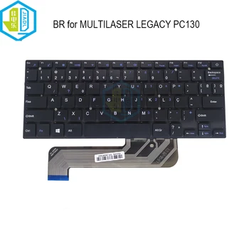 Originali BR/Brazilija Brazilijos nešiojamojo kompiuterio klaviatūros MULTILASER PALIKIMAS PC130 PC131 XK-HS002 MB27716023 NETFLIX Nešiojamojo kompiuterio klaviatūros Naujas