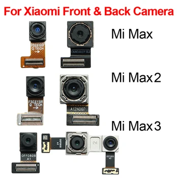 Originalus Priekiniai ir Galiniai Max 3 Galinį Kamera Xiaomi Mi Max1 Max 2 Max 3 Pagrindinės Susiduria Kamera Modulis Flex Kabelis atsarginės Dalys