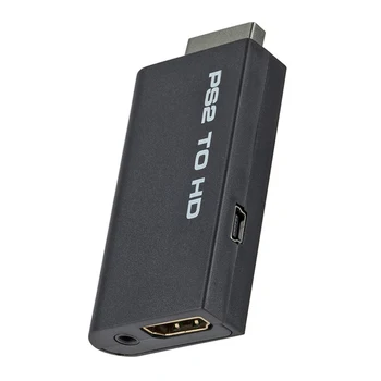 PS2 HDMI-compatibale 480i/480p/576i Audio Video Converter Adapteris/Full HD 1080P Wii Su suderinama Konverteris Adapteris