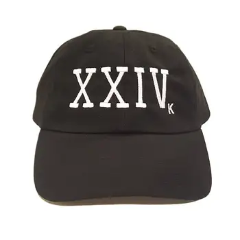Reperis XXIV Tėtis Skrybėlę Bruno Mars 24k Magija 100% Medvilnė, siuvinėjimo raštą Beisbolo kepuraitę Snapback Unisex mados lauko, laisvalaikio kepurės