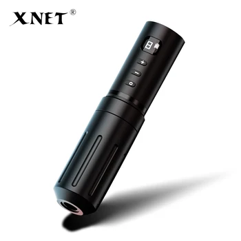 XNET Nešiojamos Belaidžio ryšio Tatuiruotė Mašina Pen Stiprus Coreless Motorinių Nuimamas Dizaino 1800 mAh Ličio Baterija Greitai Imti