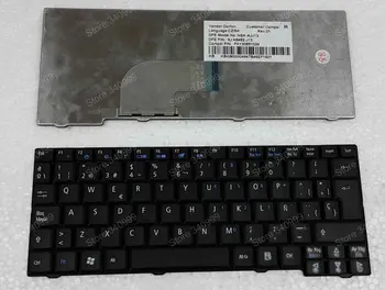 nemokamas pristatymas klaviatūros Acer Aspire One A110 A150 D150 D250 KAV10 KAV60 ZG6 ZG8 ZG5 Emachine 250 em250 ispanų lotynų Teclado