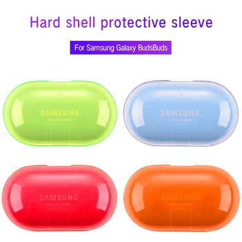 permatomas Ausinės atveju, Samsung Galaxy Pumpurai PC kietas lukštas, Ausinių atveju, Samsung Galaxy Pumpurai plius ausinių atveju